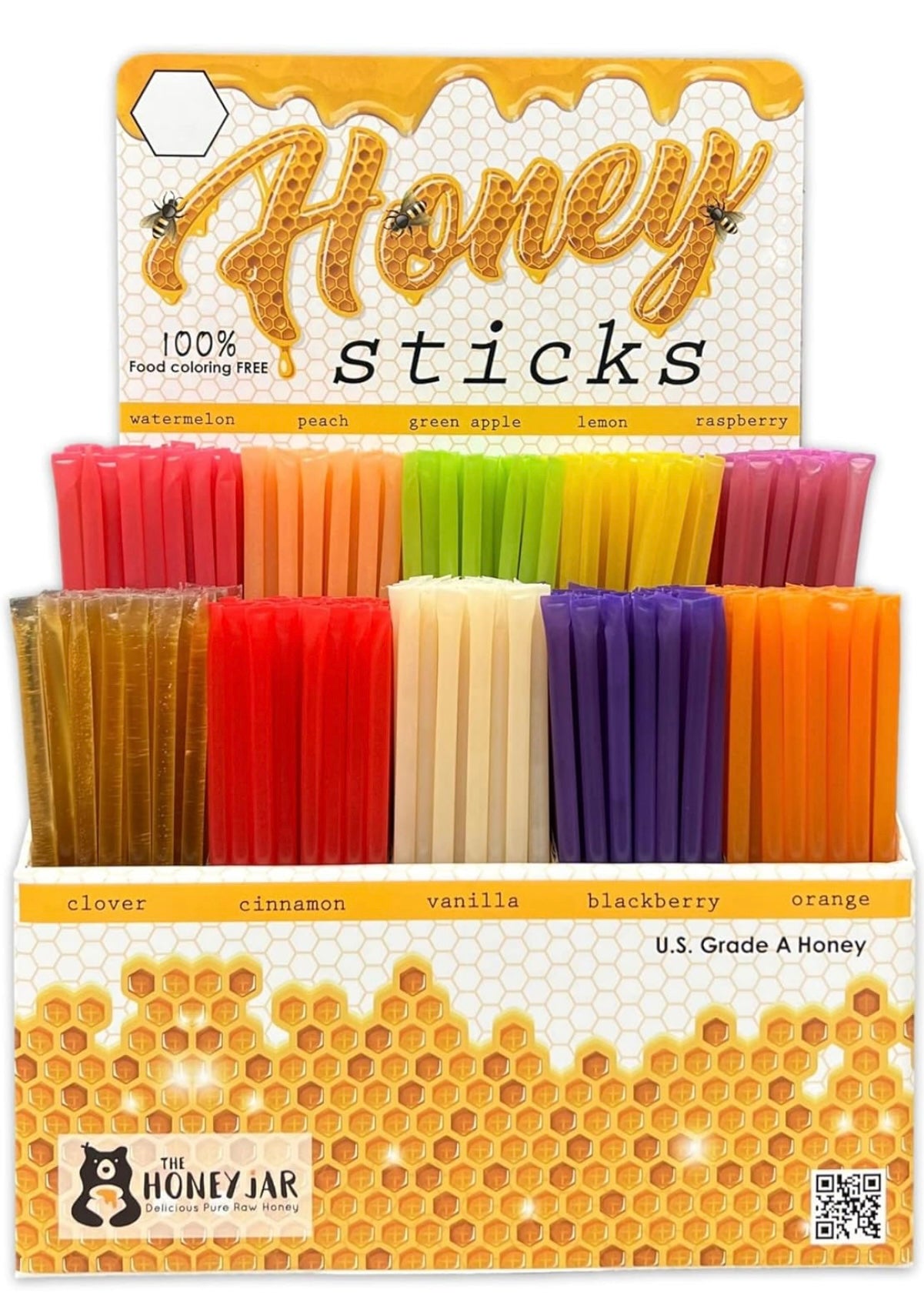 Flavored Honeysticks