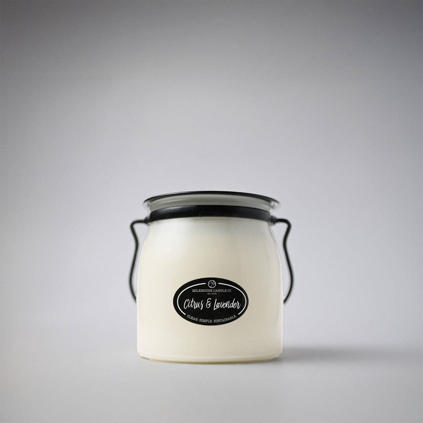 16 oz Butter Jar Candle: Citrus & Lavender