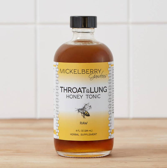 Throat and Lung Honey Tonic — nourish your sore throat