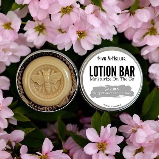 Sakura Solid Lotion Bar