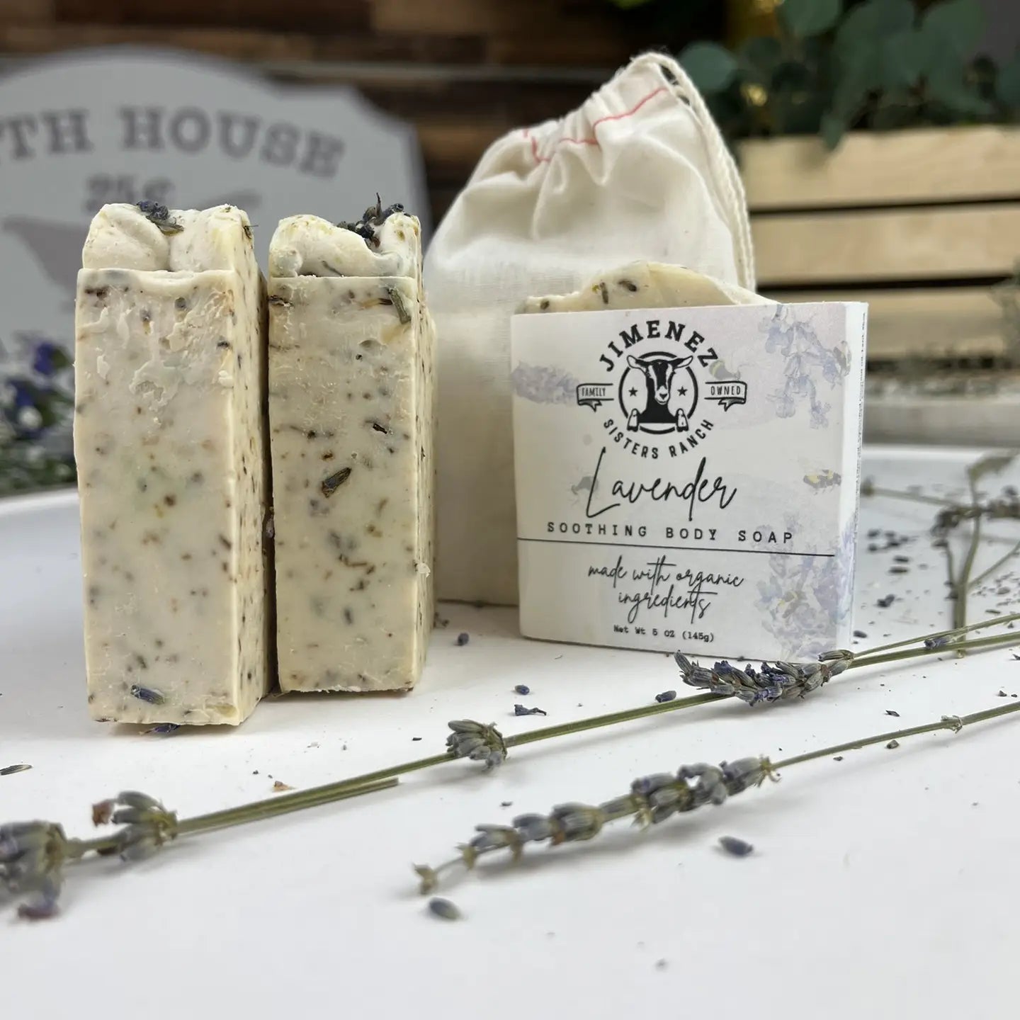 Lavender Goat Milk Bar Soap