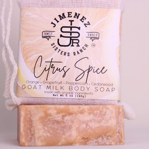 Citrus Spice Goat Milk Soap