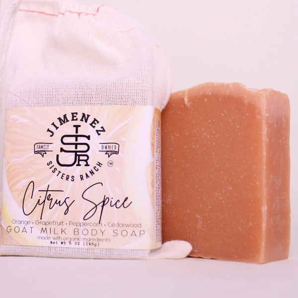 Citrus Spice Goat Milk Soap