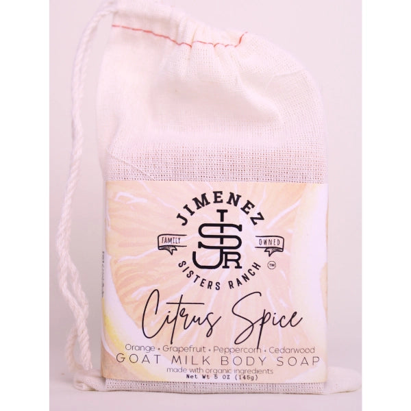 Citrus Spice Goat Milk Soap