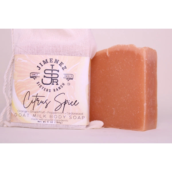 Citrus Spice Goat Milk Soap