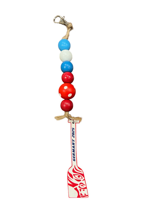 Dragonboat Paddle Key Chain