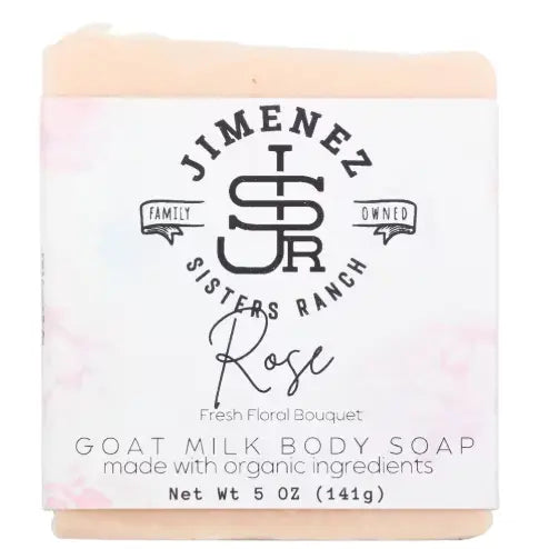 Rose Goat Milk Bar Soap