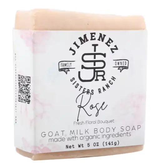 Rose Goat Milk Bar Soap