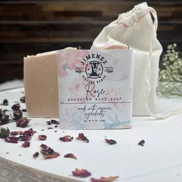 Rose Goat Milk Bar Soap