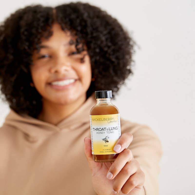 Throat and Lung Honey Tonic — nourish your sore throat