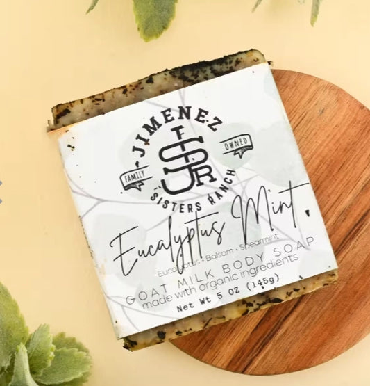 Eucalyptus Milk Goat Milk Bar Soap