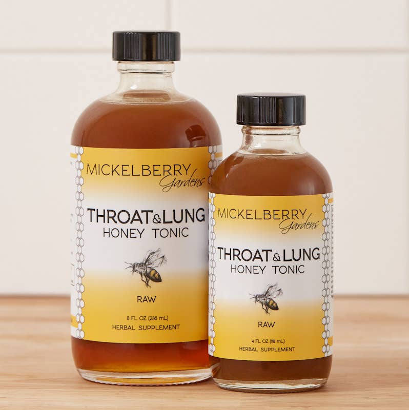Throat and Lung Honey Tonic — nourish your sore throat