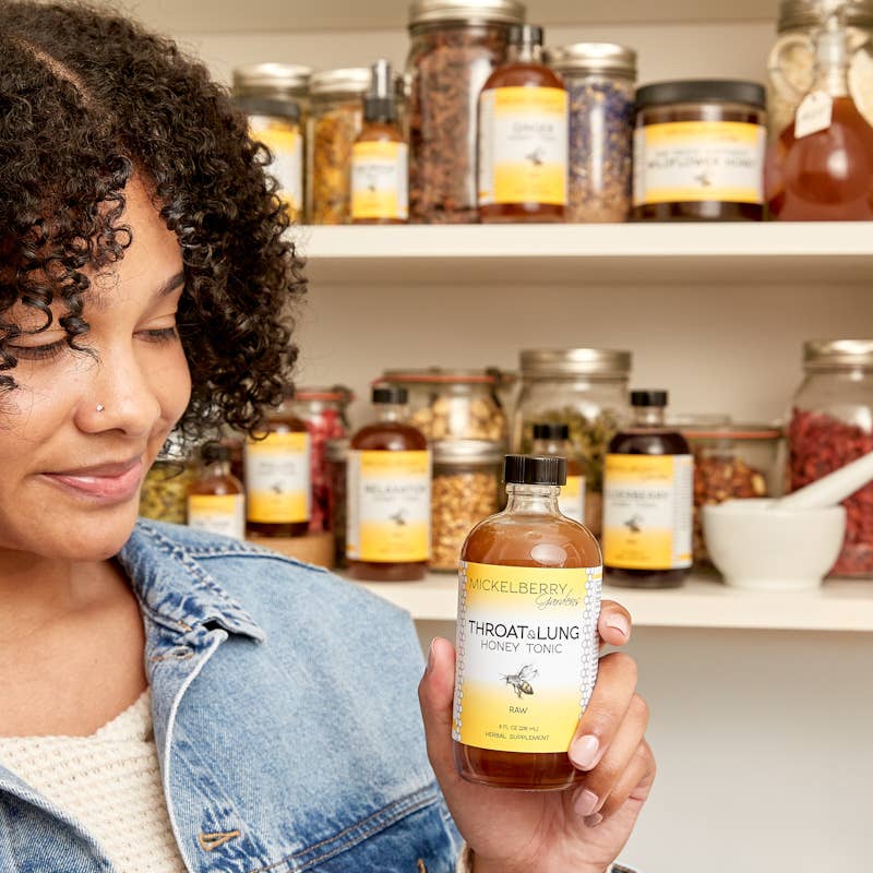 Throat and Lung Honey Tonic — nourish your sore throat